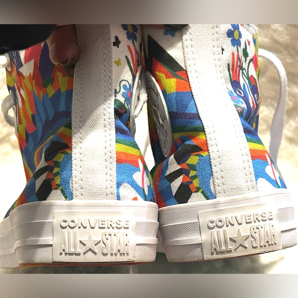 Converse Chuck Taylor All Star High top Pride Unisex wms. Sz. 7.5 men’s sz.5.5 - Picture 11 of 12